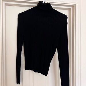 Black Turtleneck Sweater